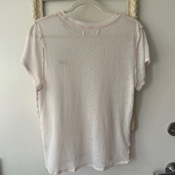 WE THE FREE | Relaxed Tart White Tee with Lime Graphic - Picture 7 of 15